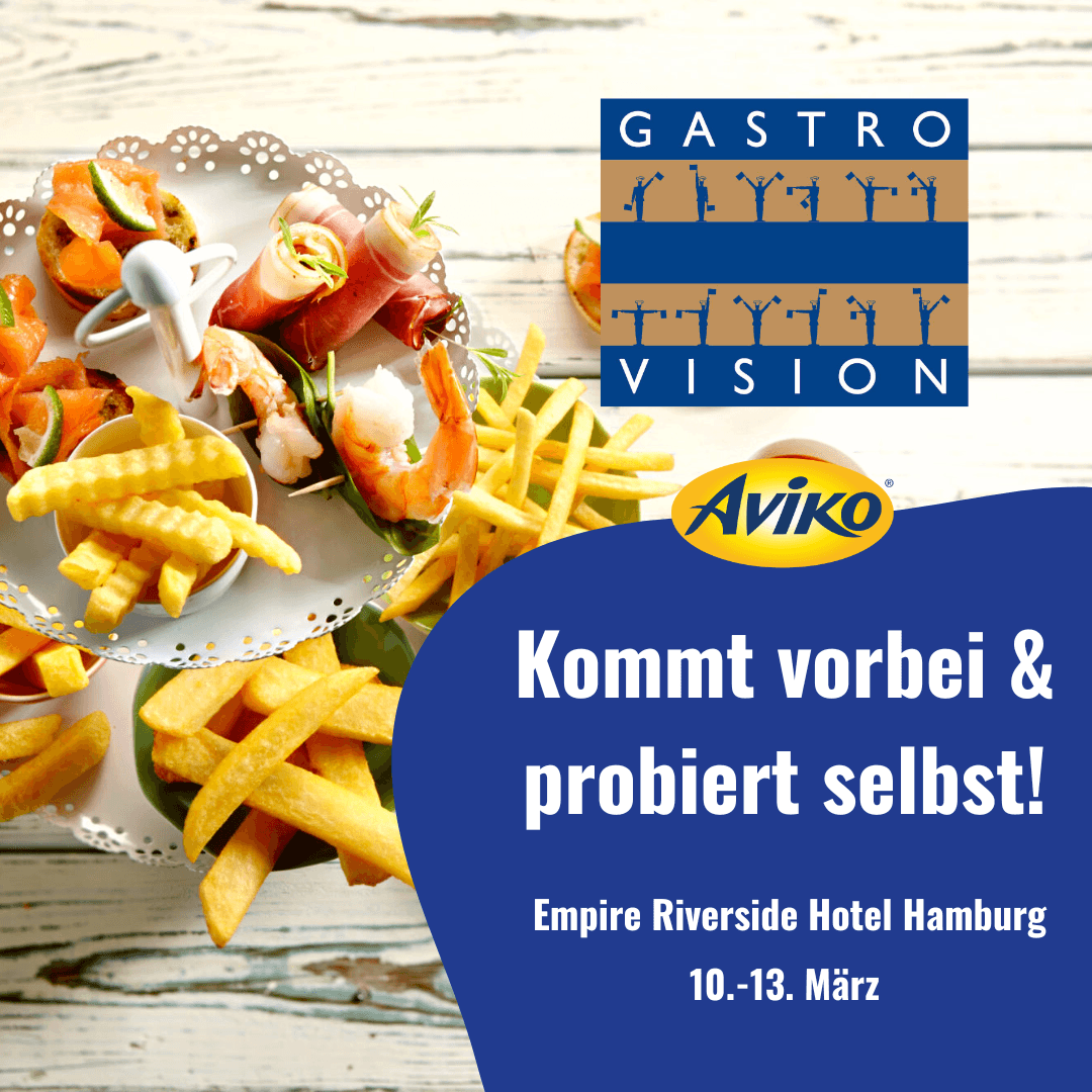 aviko auf der gastrovision lebensmittelmesse 2023