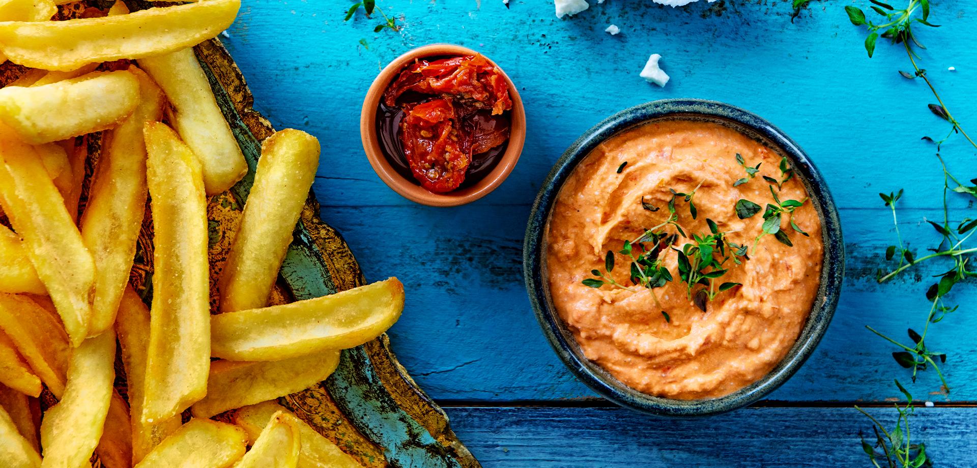 Feta Tomaten Dip Sauce heade