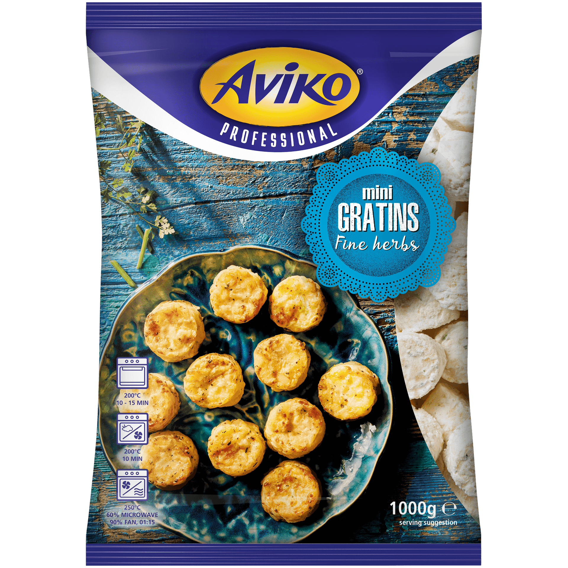 gratin packshot feine kräuter