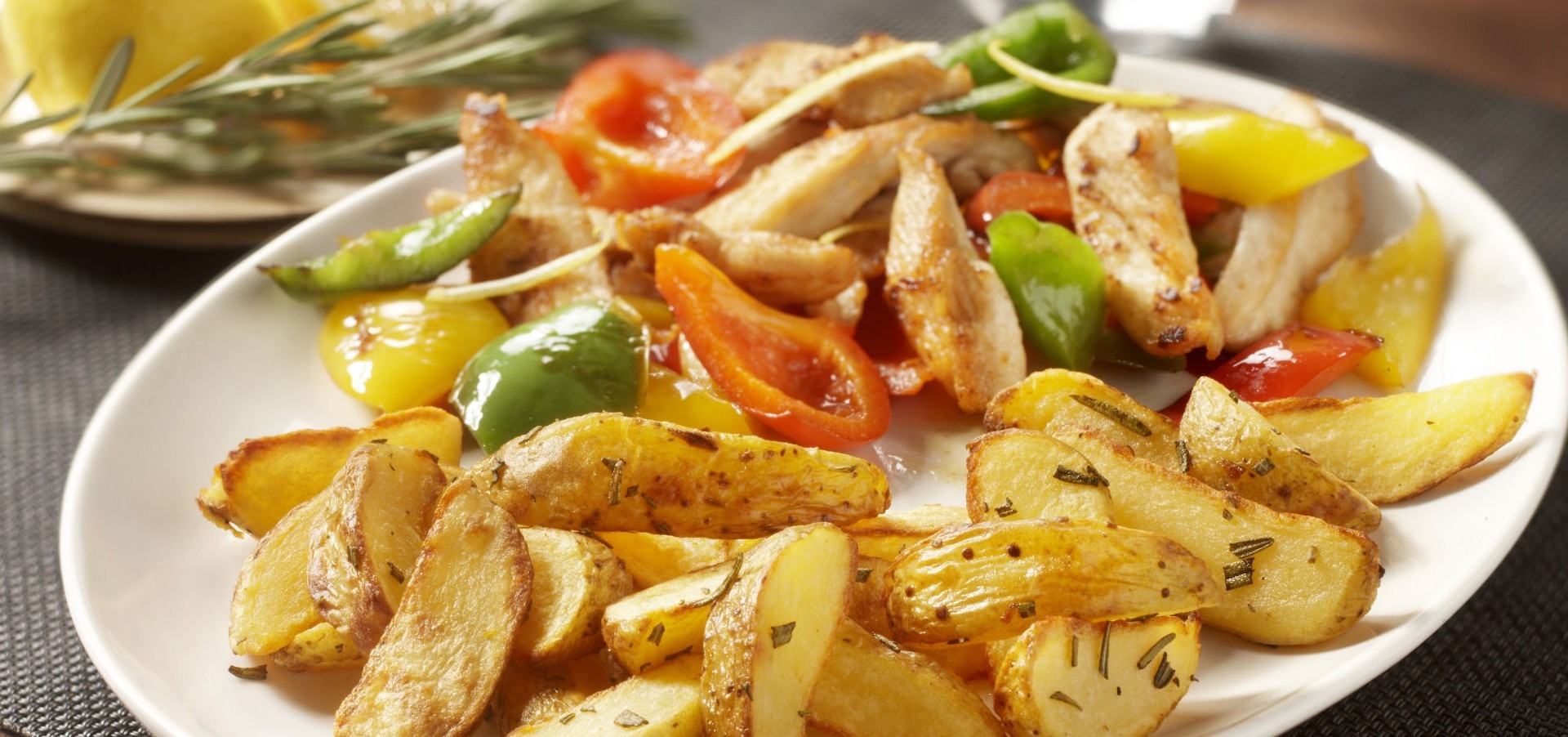 Sizilianisches Zitronenhähnchen Steamfresh wedges