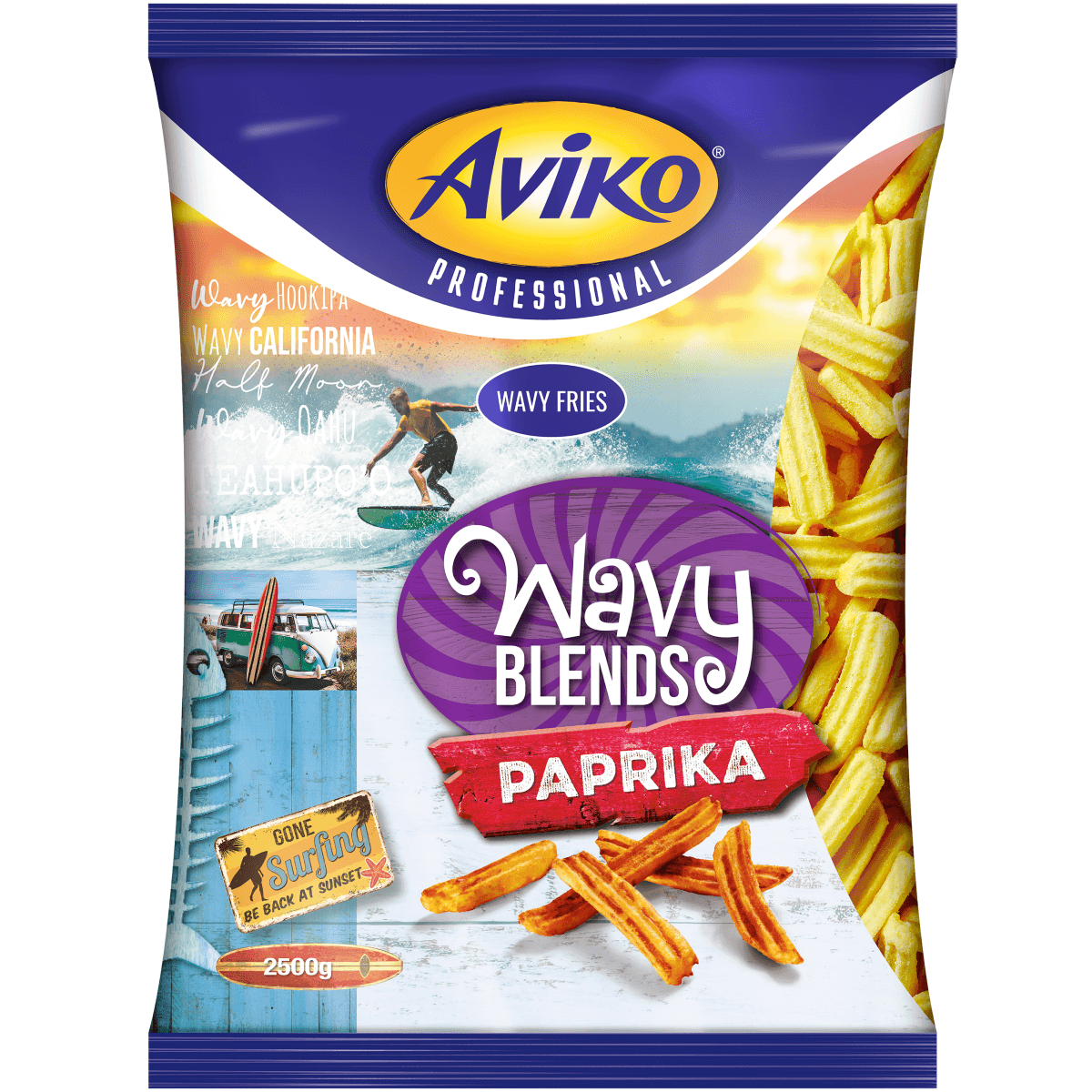 packshot wellig & würzig wavy blends paprika