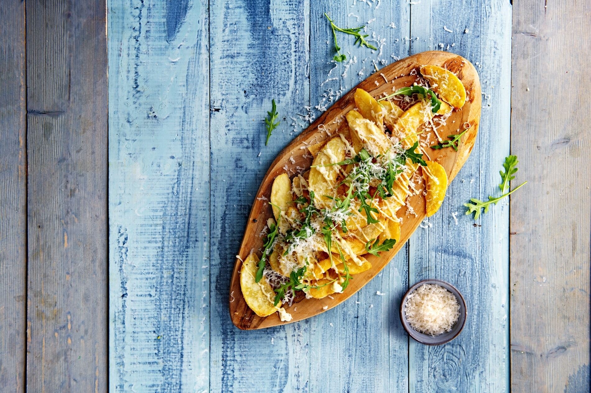 serviervorschlag header dünne kartoffelspalten