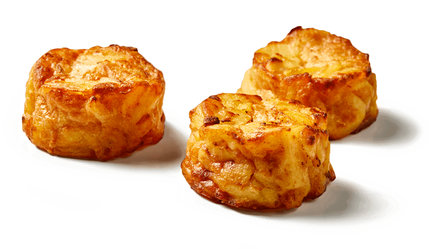 produktdetail auf weissem hintergrund veganes one for all gratin aviko nahaufnahme